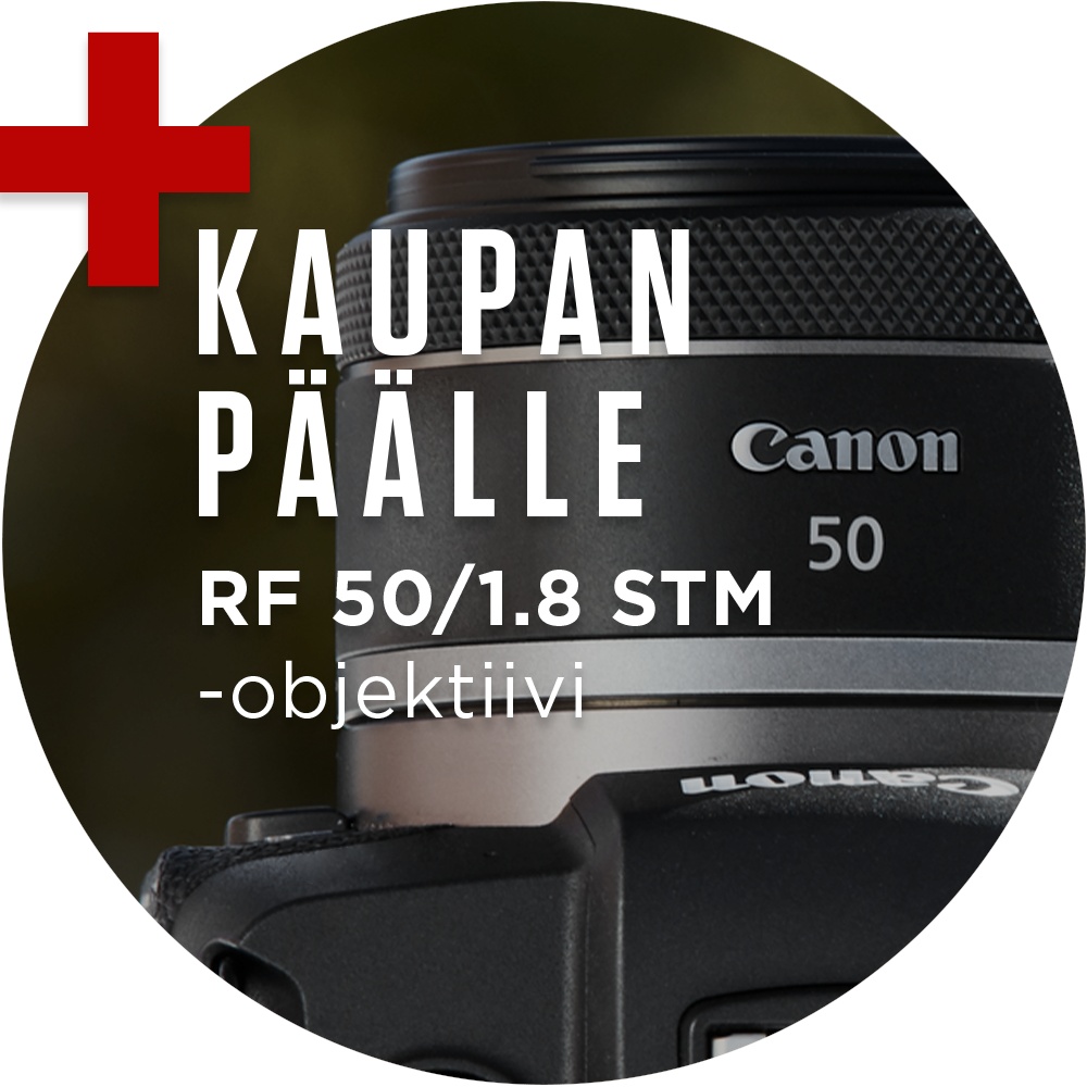 Canon EOS R6 Mark II + RF 100-500mm f/4.5-7.1 L IS USM -järjestelmäkamera Canon EOS R6 Mark II + RF 100-500mm f/4.5-7.1 L IS USM -järjestelmäkamera