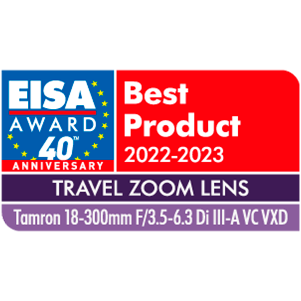 Tamron 18-300mm f/3.5-6.3 Di III-A VC VXD -objektiivi, Fujifilm X