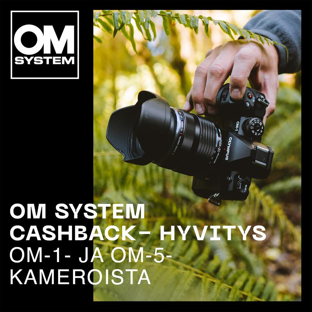 OM SYSTEM OM-5 + M.Zuiko 14-150mm f/4-5.6 ED II -järjestelmäkamera, hopea