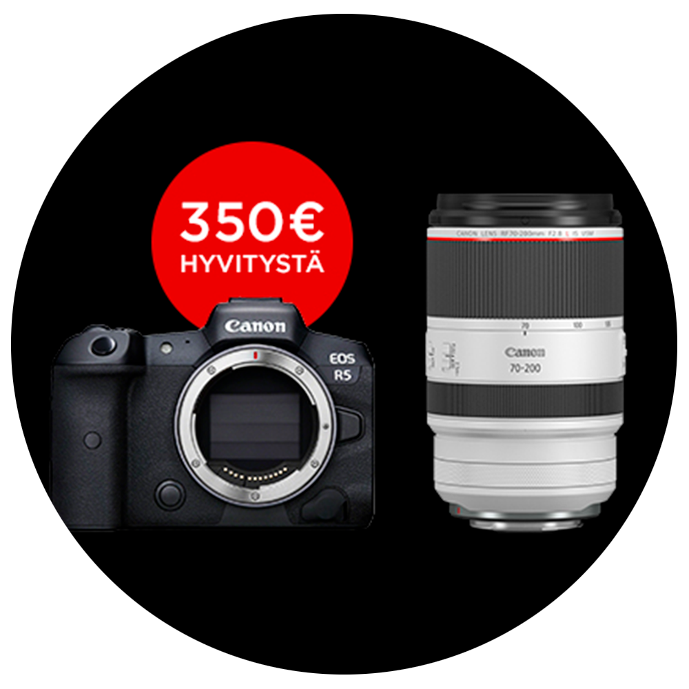 Canon EOS R10 + RF-S 18-150mm IS STM -järjestelmäkamera