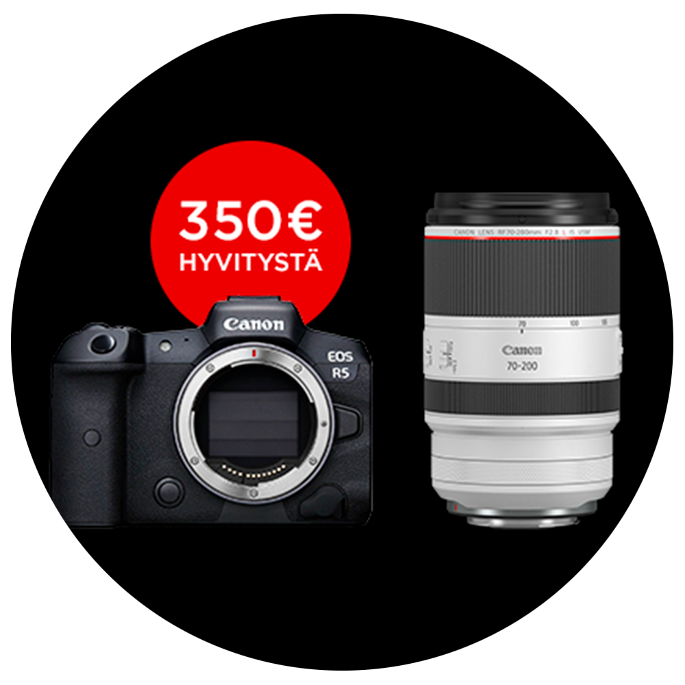 Canon RF 100-500mm f/4.5-7.1 L IS USM -objektiivi