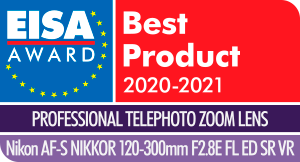 Nikkor AF-S 120-300mm f/2.8E FL ED SR VR -objektiivi