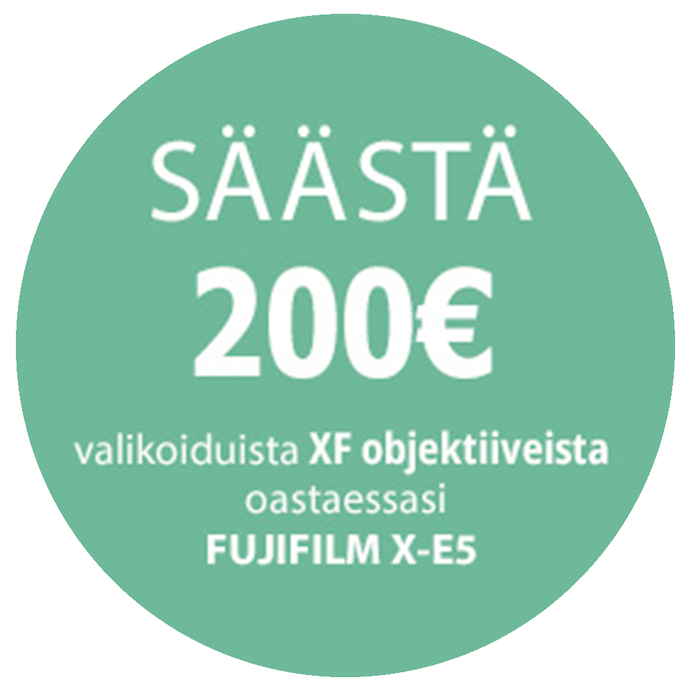 Fujifilm X-E5 -järjestelmäkamera, hopea