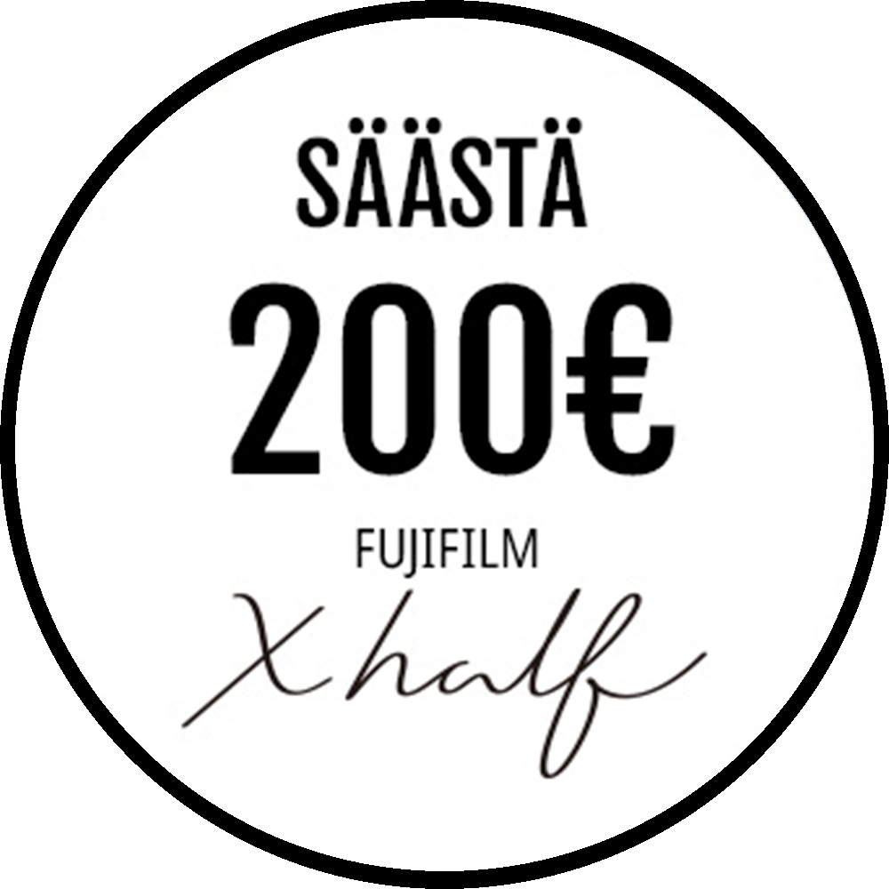 Fujifilm X-HF1 X half -kompaktikamera, hopea