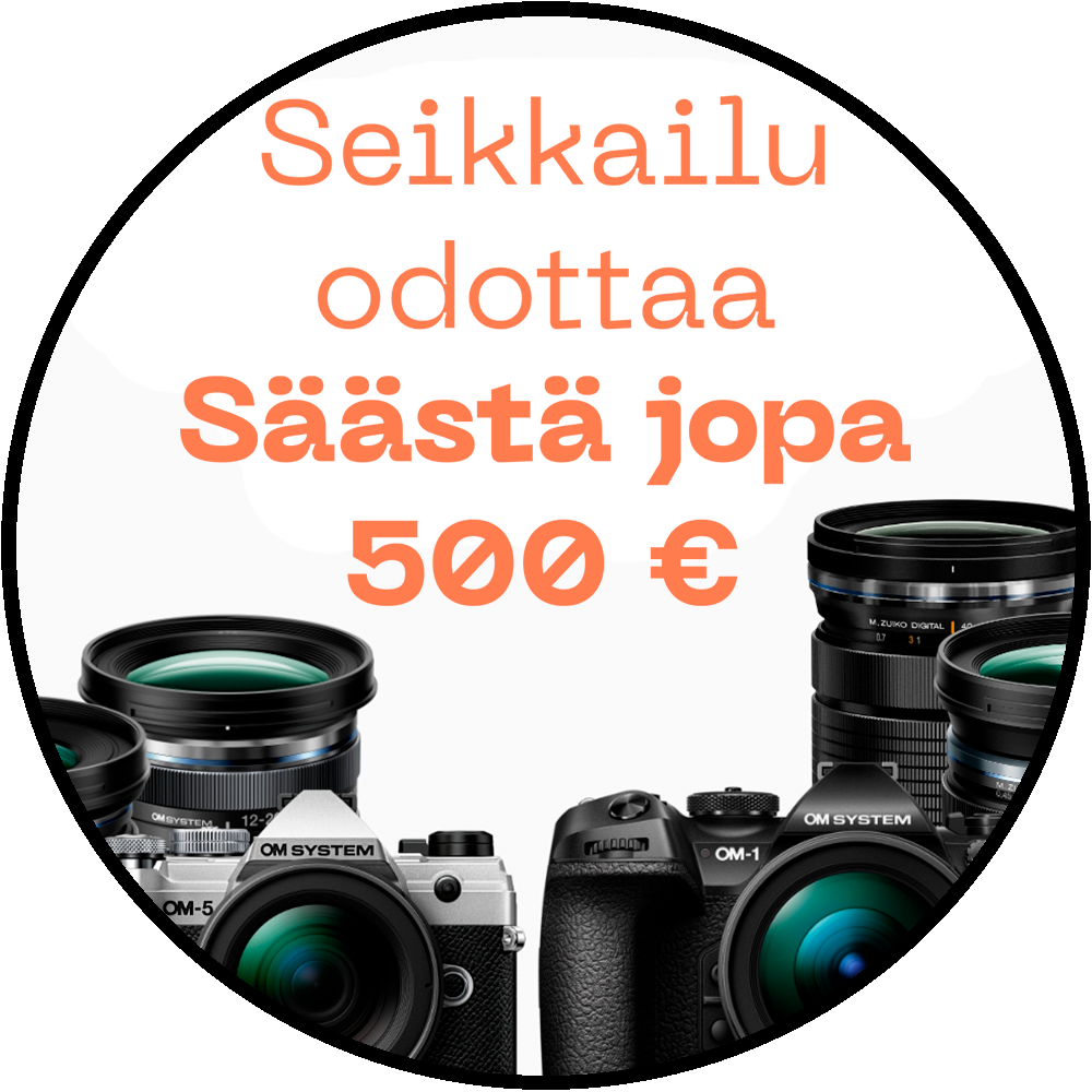 OM SYSTEM OM-5 Mark II -järjestelmäkamera, hopea