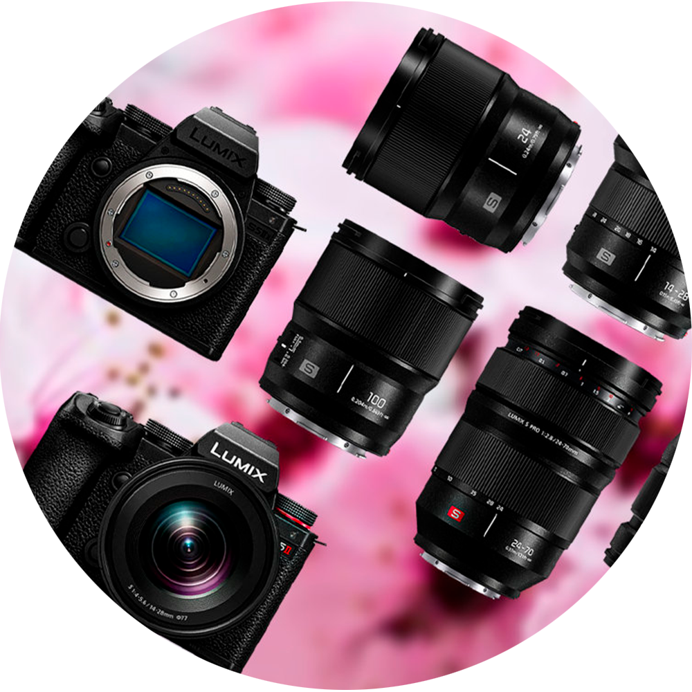 Panasonic Lumix S5 IIX + S 20-60mm f/3.5-5.6 -järjestelmäkamera