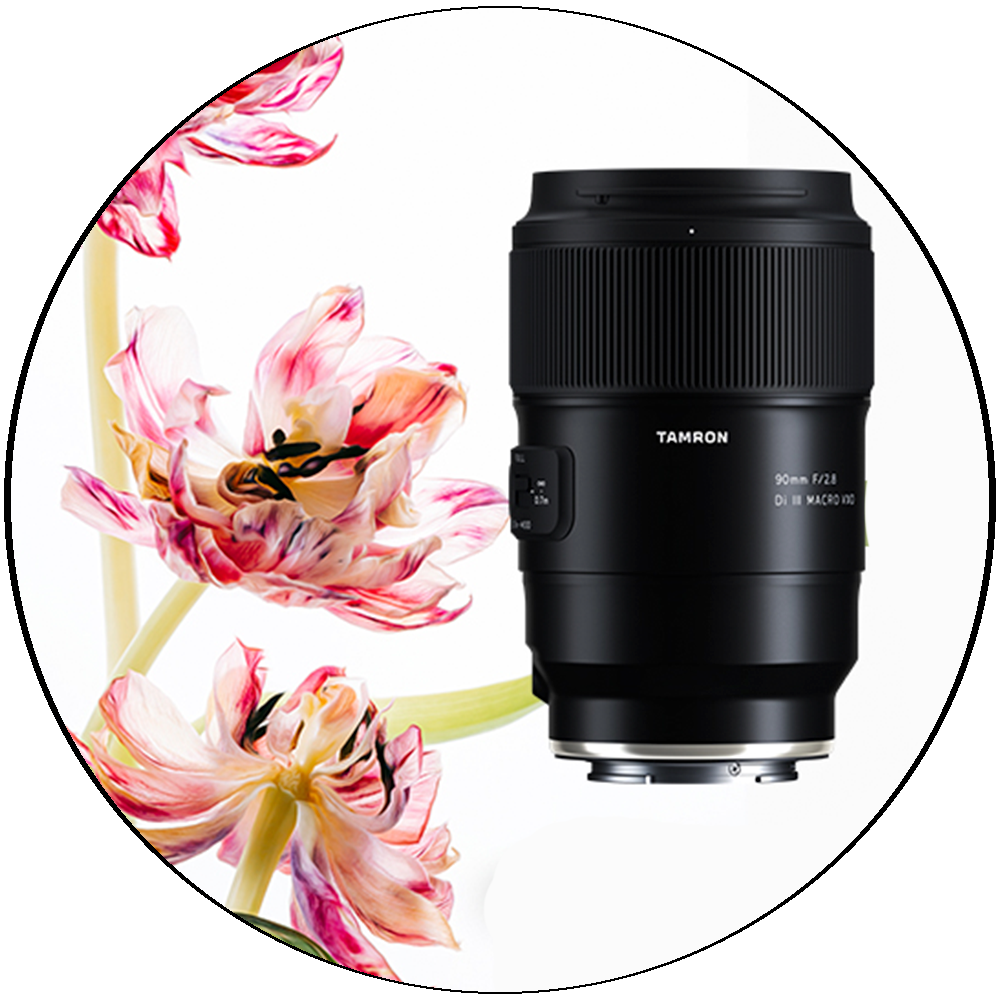 Tamron 90mm f/2.8 Di III Macro VXD, Sony FE + Nanlite Pavotube II 6C 1-Kit RGBWW