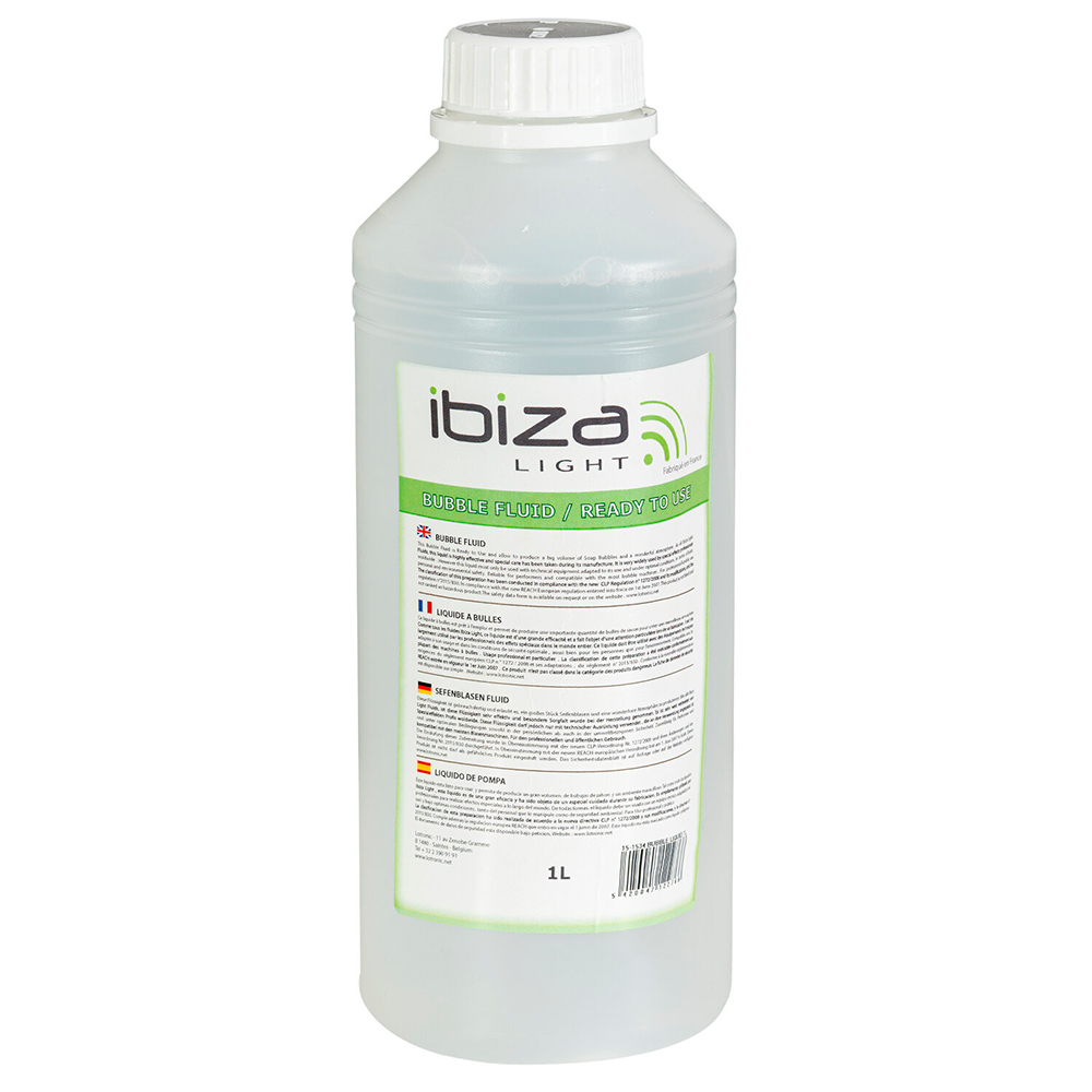 Ibiza Light Bubble Fluid -kuplaneste, 1l