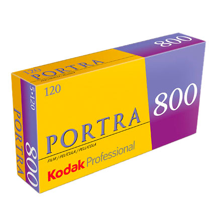 Kodak Portra 800 6442/exp 120x5 -värifilmi 5-pack
