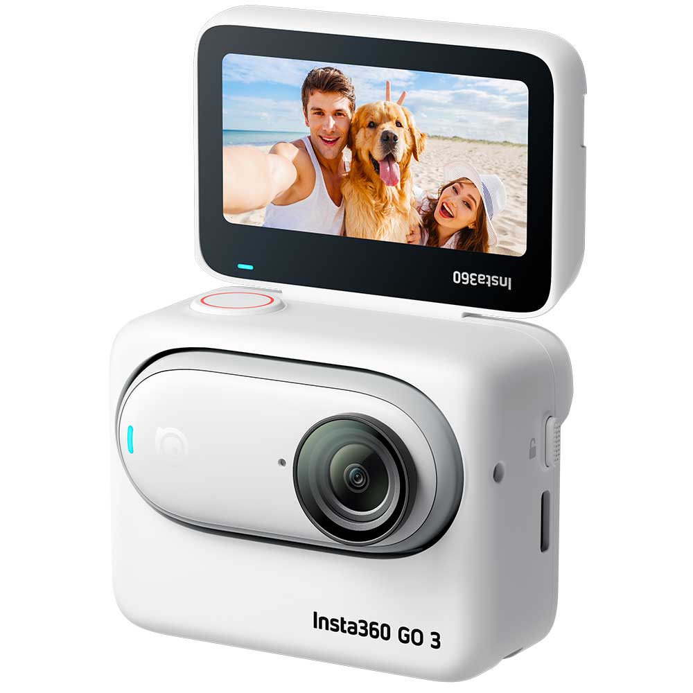 Insta360 Go 3 -actionkamera, Valkoinen (64gb)