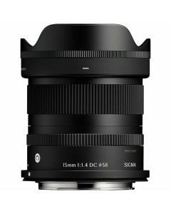 Sigma 15mm f/1.4 C DC -objektiivi, Canon RF