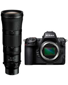 Nikon Z8 + Z 180-600mm f/5.6-6.3 VR -järjestelmäkamera