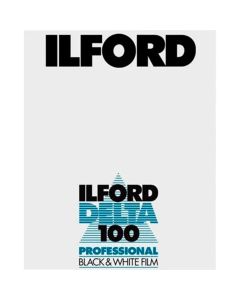 Ilford Delta 100 4x5/25 -mustavalkofilmi