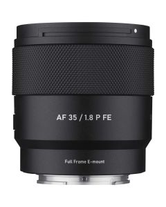 Samyang AF 35mm f/1.8 P -objektiivi, Sony FE