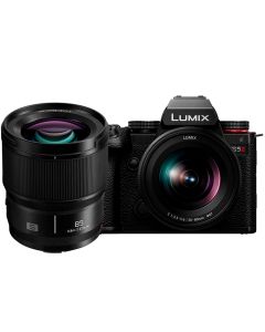 Panasonic Lumix S5 II + S 20-60mm f/3.5-5.6 + S 85mm f/1.8 -järjestelmäkamera