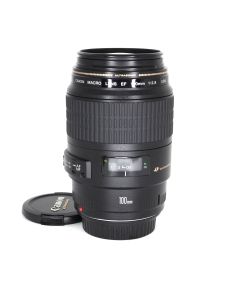 Canon EF 100mm f/2.8 USM Macro -objektiivi KÄYTETTY