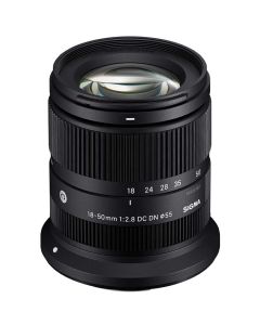 Sigma 18-50mm f/2.8 C DC DN -objektiivi, Canon RF-S