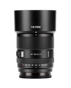 Viltrox AF 90mm f/2.2 EVO -objektiivi, Sony E