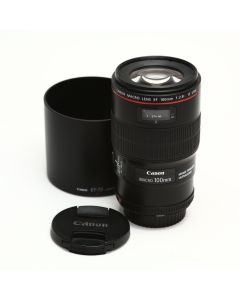 Canon EF 100mm f/2.8 L IS USM Macro -objektiivi KÄYTETTY