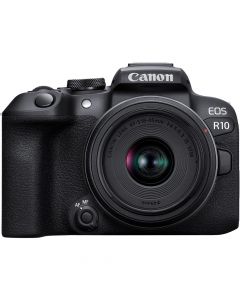 Canon EOS R10 + RF-S 18-45mm IS STM -järjestelmäkamera
