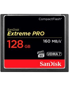 SanDisk Extreme Pro CF 128GB 160MB/s VPG 65 UDMA 7 -muistikortti
