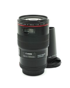 Canon EF 100mm f/2.8 L IS USM Macro -objektiivi KÄYTETTY
