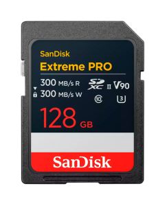 SanDisk Extreme Pro SDXC V90 UHS-II 128GB 300MB/s -muistikortti