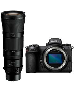 Nikon Z 6II + Z 180-600mm f/5.6-6.3 VR -järjestelmäkamera
