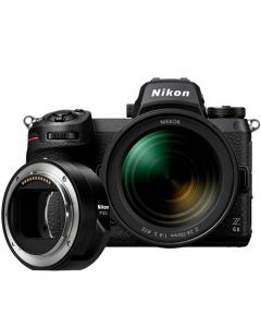 Nikon Z 6II + Z 24-70mm f/4 S + FTZ II Adapter -järjestelmäkamera