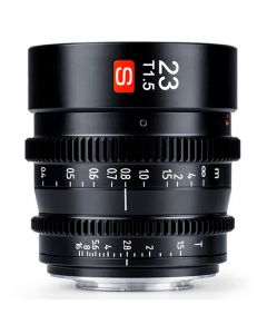 Viltrox S 23mm T1.5 Cine APS-C MF -objektiivi, MFT