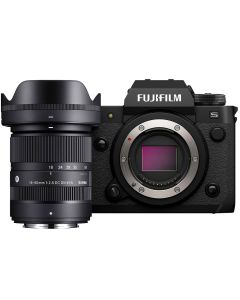 Fujifilm X-H2S + Sigma 18-50mm f/2.8 C DC DN -järjestelmäkamera