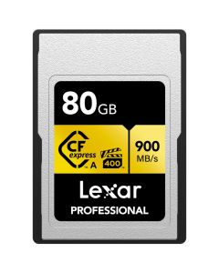 Lexar CFexpress Type A Professional Gold 80GB 900MB/s -muistikortti