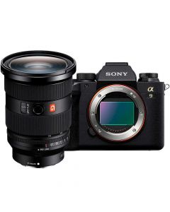 Sony A9 Mark II + FE 24-70mm f/2.8 GM II -järjestelmäkamera