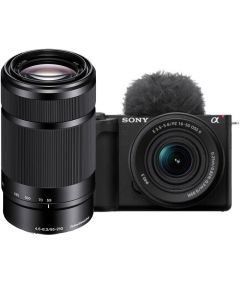 Sony ZV-E10 II + 16-50mm PZ OSS II + 55-210mm OSS -järjestelmäkamera