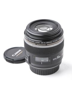 Canon EF-S 60mm f/2.8 USM Macro -objektiivi KÄYTETTY