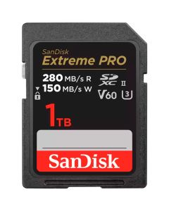 SanDisk Extreme Pro SDXC 1TB V60 280MB/s UHS-II -muistikortti