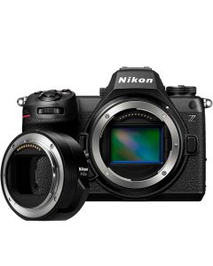 Nikon Z6 III + FTZ II Adapter -järjestelmäkamera