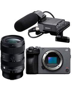 Sony FX30 Cinema-kamera + XLR Handle + Sigma 17-40mm f/1.8 DC Art
