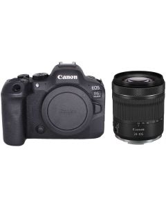 Canon EOS R6 Mark II KÄYTETTY + RF 24-105mm f/4-7.1 IS STM