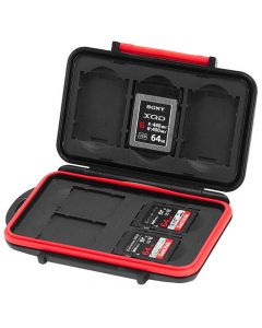 Caruba Multi Card Case MCC-9 -muistikorttikotelo (4xSD + 3xXQD/CFexpress Type B)