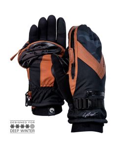 Vallerret Skadi Zipper Mitt PSP L -kuvaushanska, ruskea