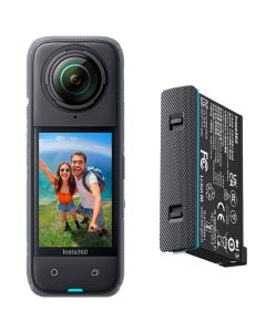 Insta360 X4 360 -actionkamera + lisäakku