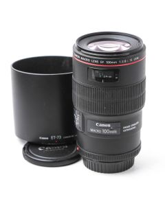 Canon EF 100mm f/2.8 L IS USM Macro -objektiivi KÄYTETTY