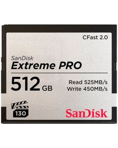 SanDisk Extreme Pro CFast 2.0 512GB 525MB/s -muistikortti