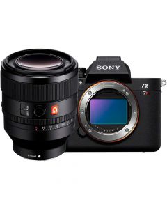 Sony A7R Mark V + FE 50mm f/1.2 GM -järjestelmäkamera