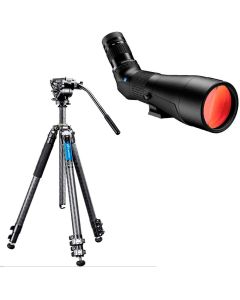 Zeiss Conquest Gavia 30-60x85 -kaukoputki + Leofoto LV-323C+BV-10 -jalusta kit