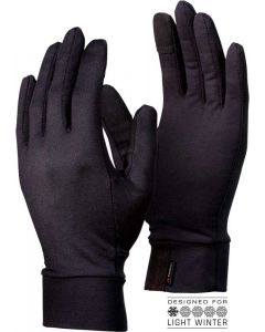 Vallerret Power Stretch Pro Liner with touch S -kuvaushanskat, musta