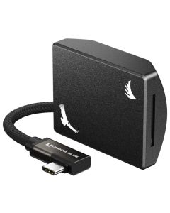 Angelbird Kondor Blue SDXC Recording Module -kortinlukija, Raven Black