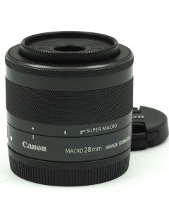 Canon EF-M 28mm f/3.5 IS STM Macro -objektiivi KÄYTETTY