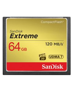 SanDisk Extreme CF 64GB 120MB/s -muistikortti